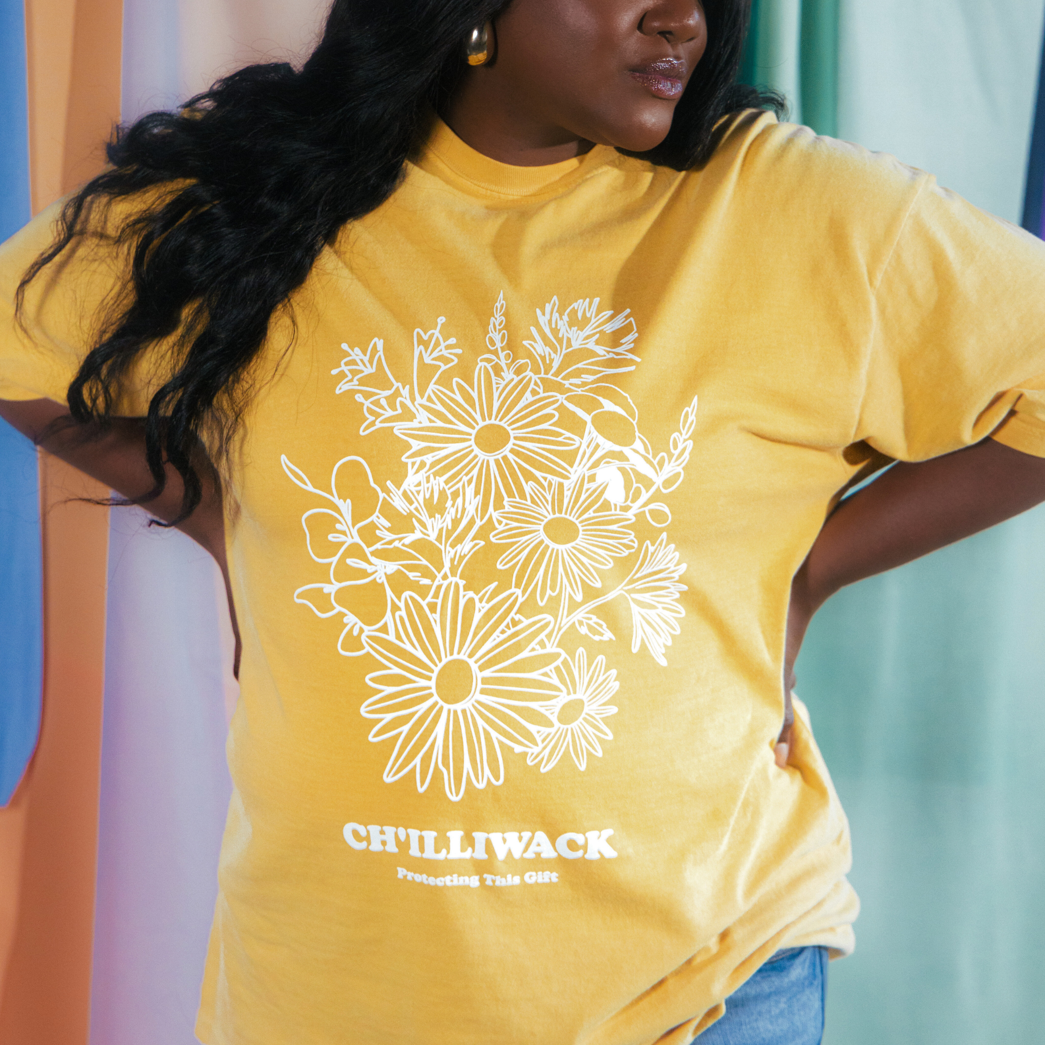 Yellow Wildflower Tee