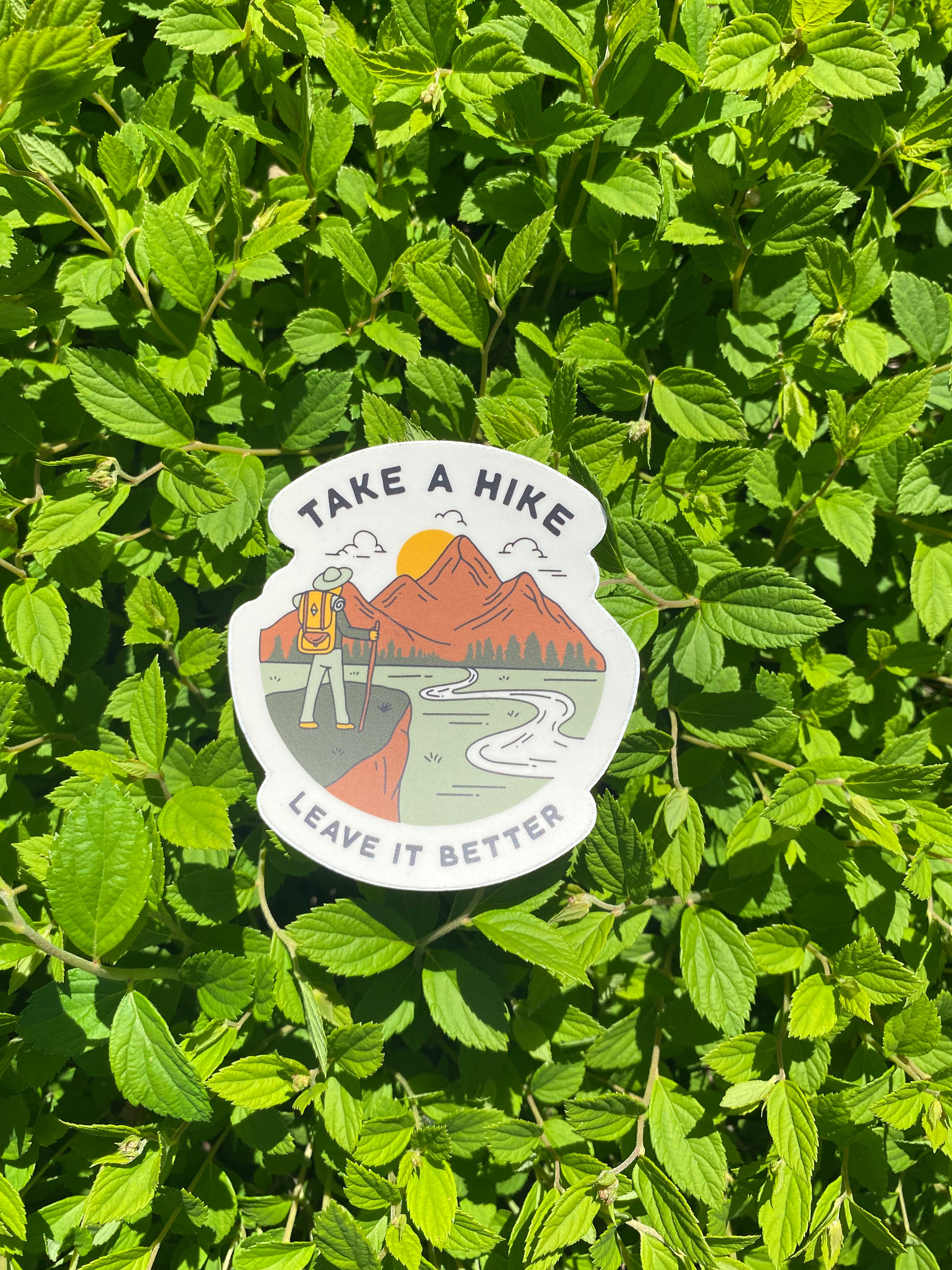 Take A Hike Sticker
