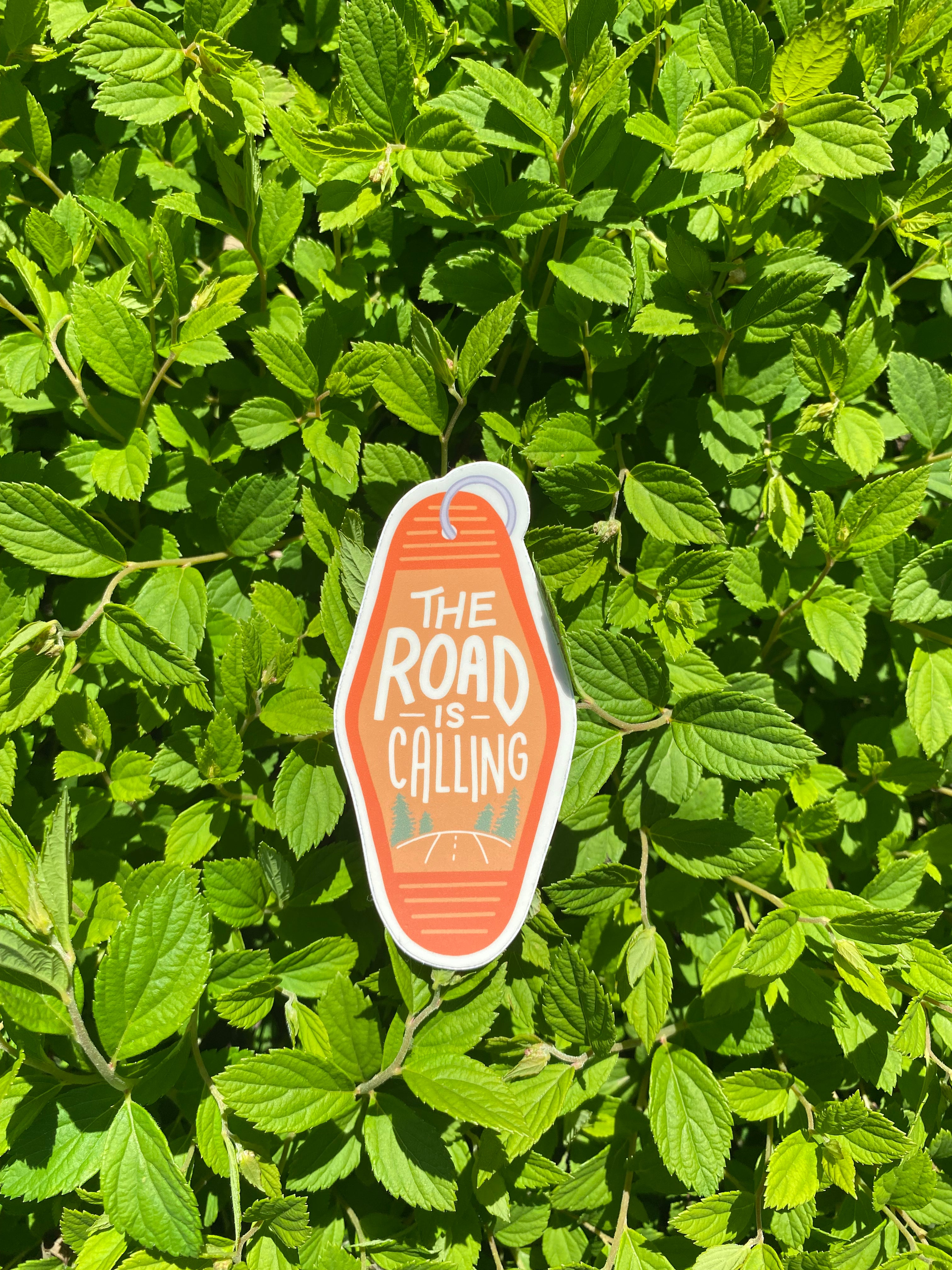 The Road is Calling Sticker
