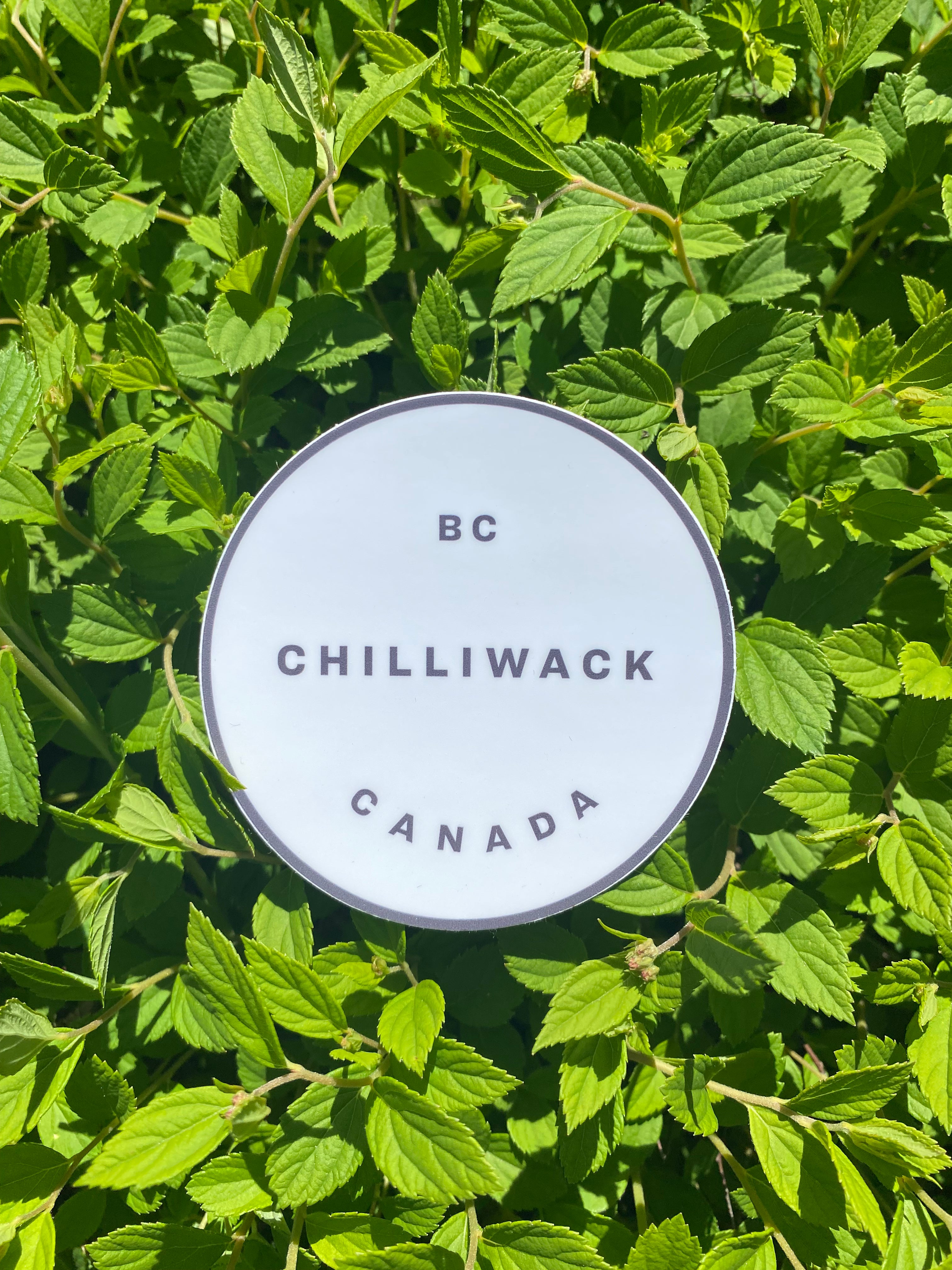 Chilliwack Round Sticker