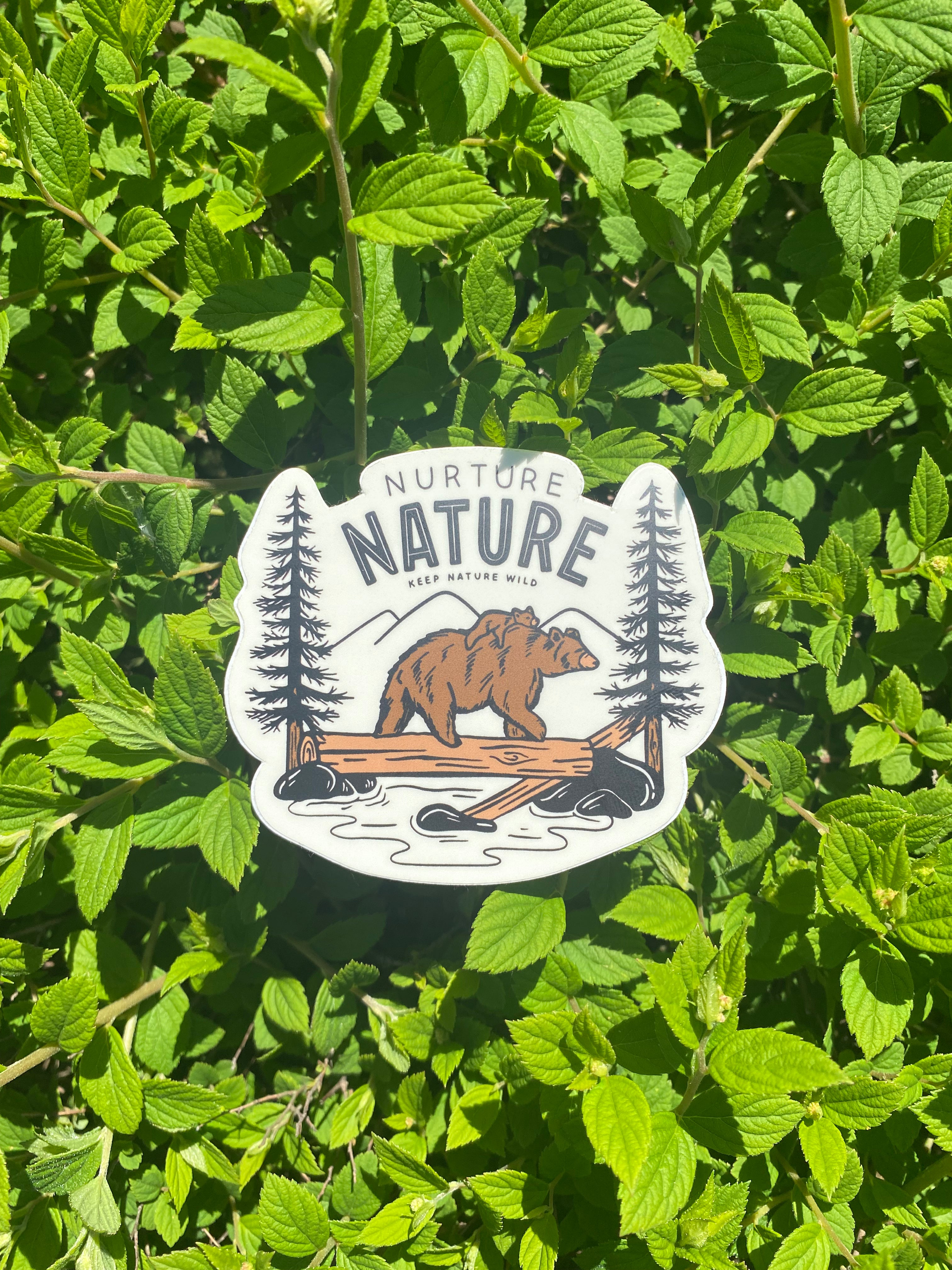 Nurture Nature Sticker