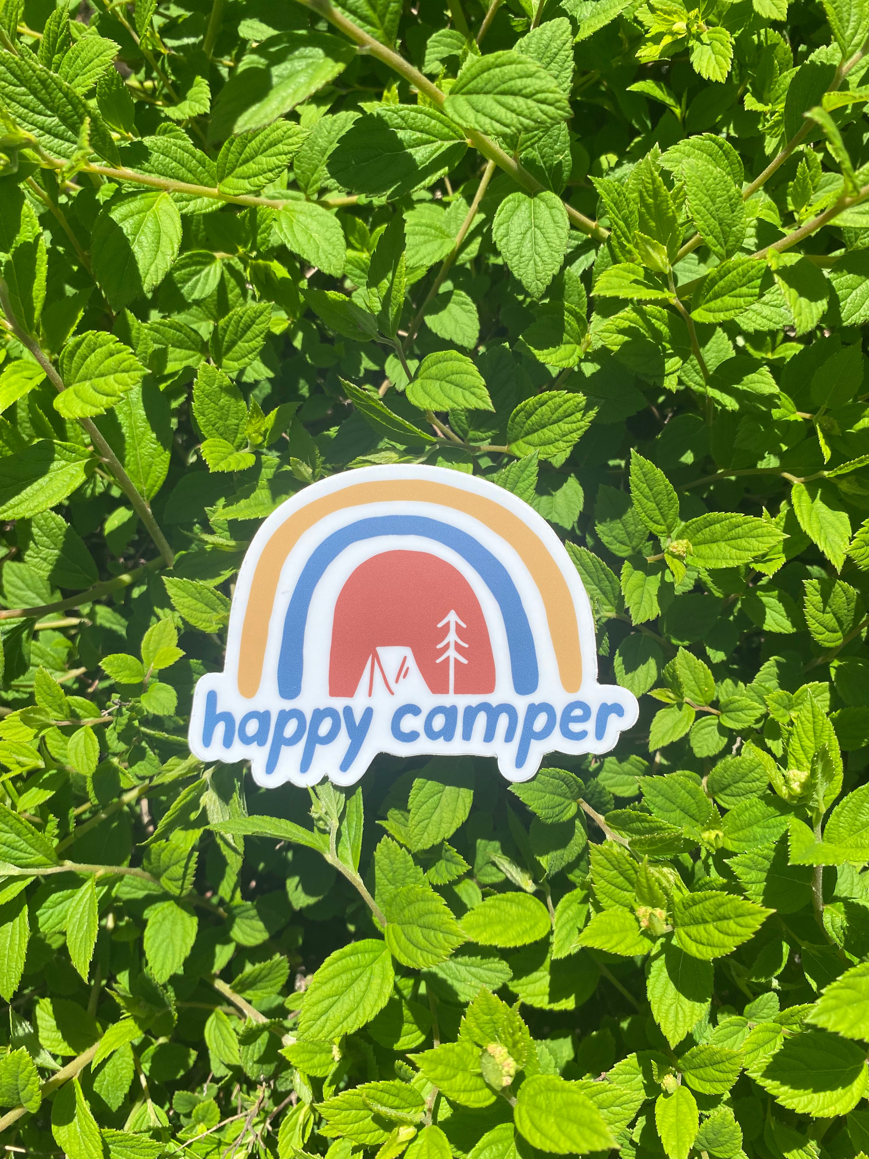 Happy Camper Sticker