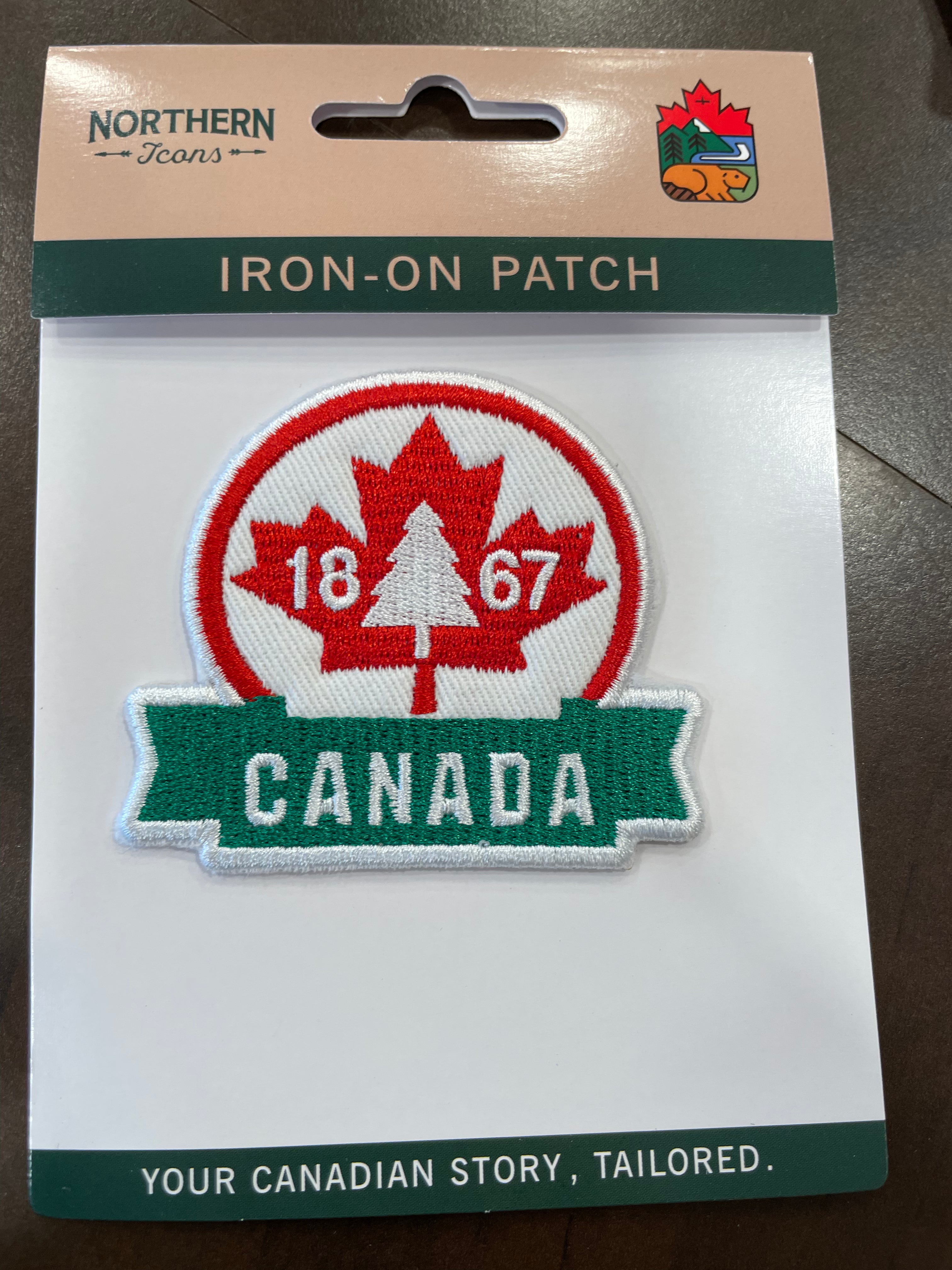 Red Green Canada 1867 Patch
