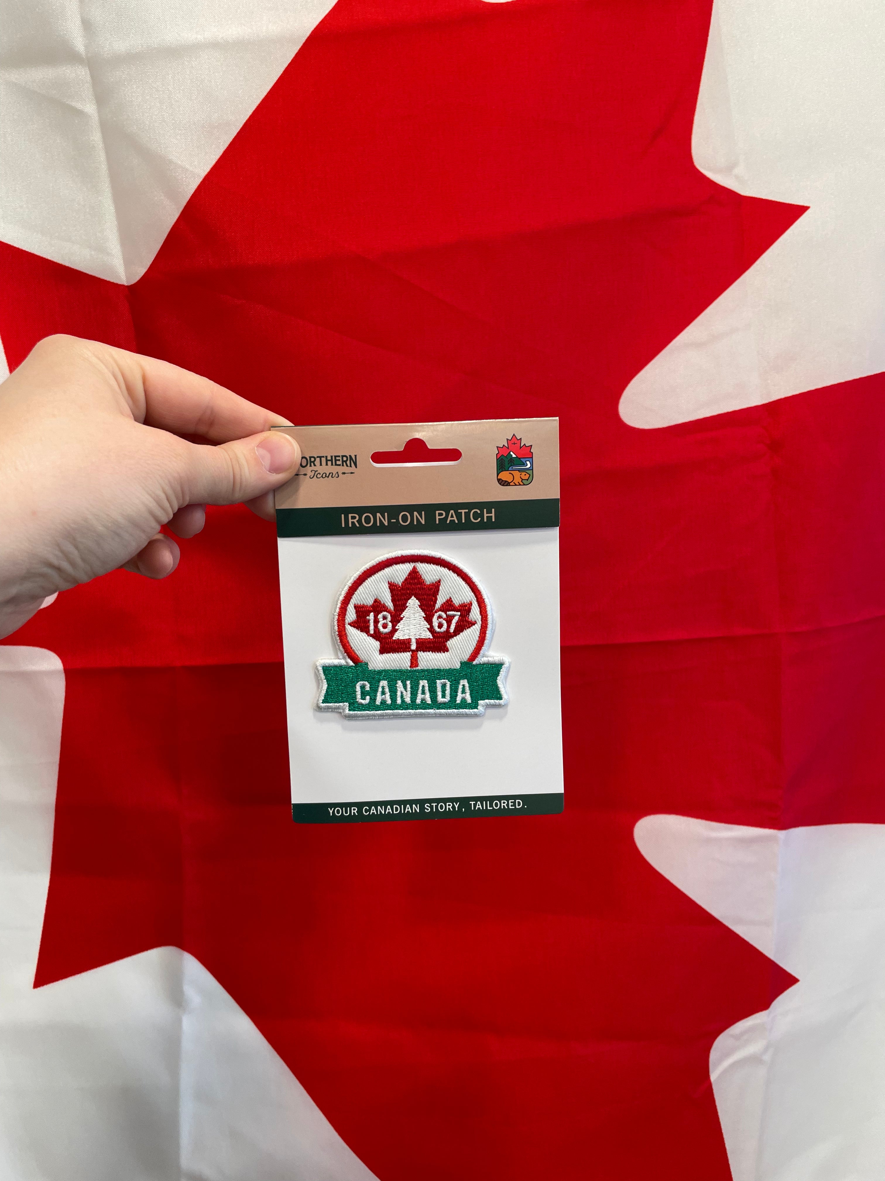 Red Green Canada 1867 Patch