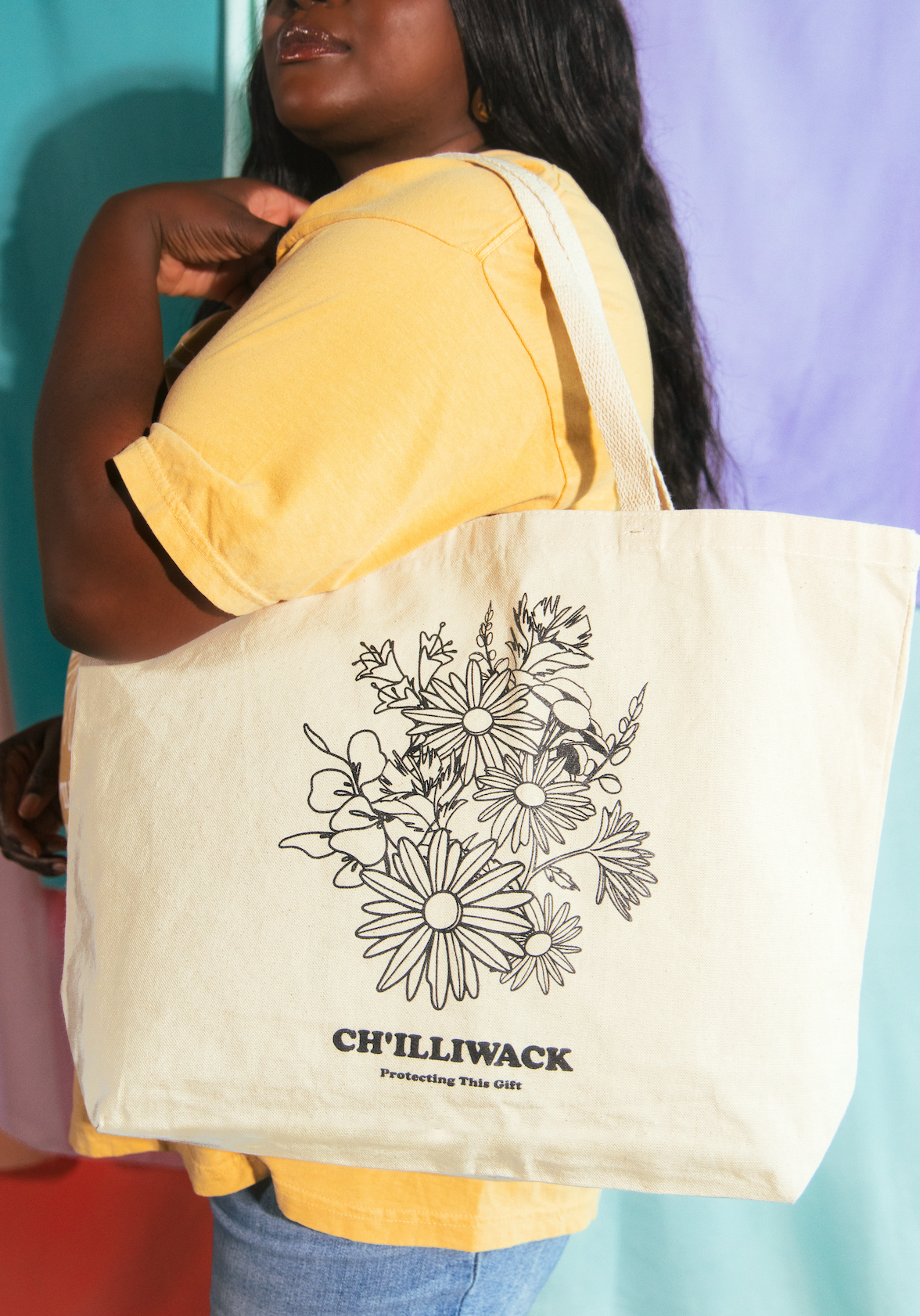 Chilliwack Wildflower Tote Bag