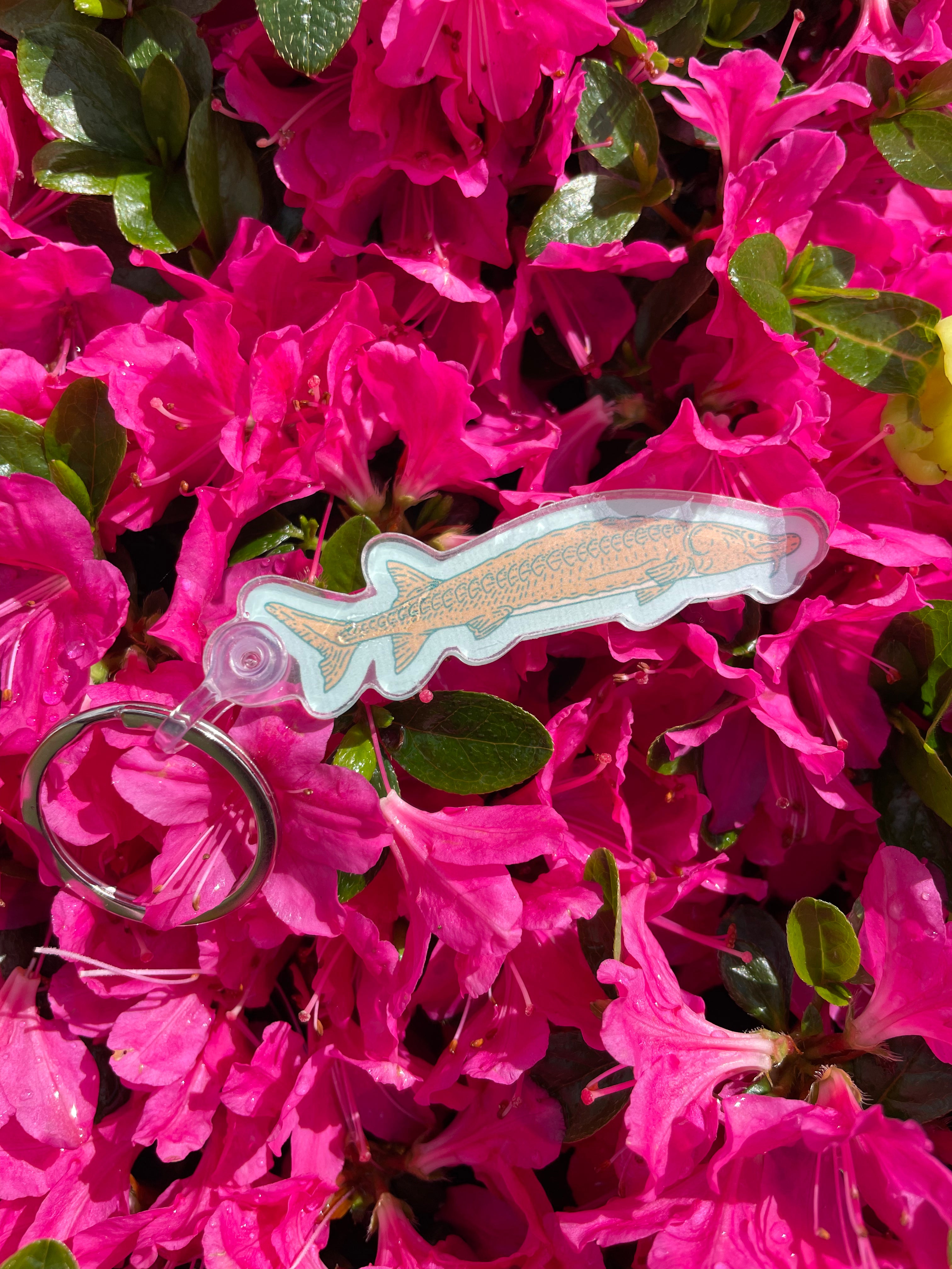 Sturgeon Keychain