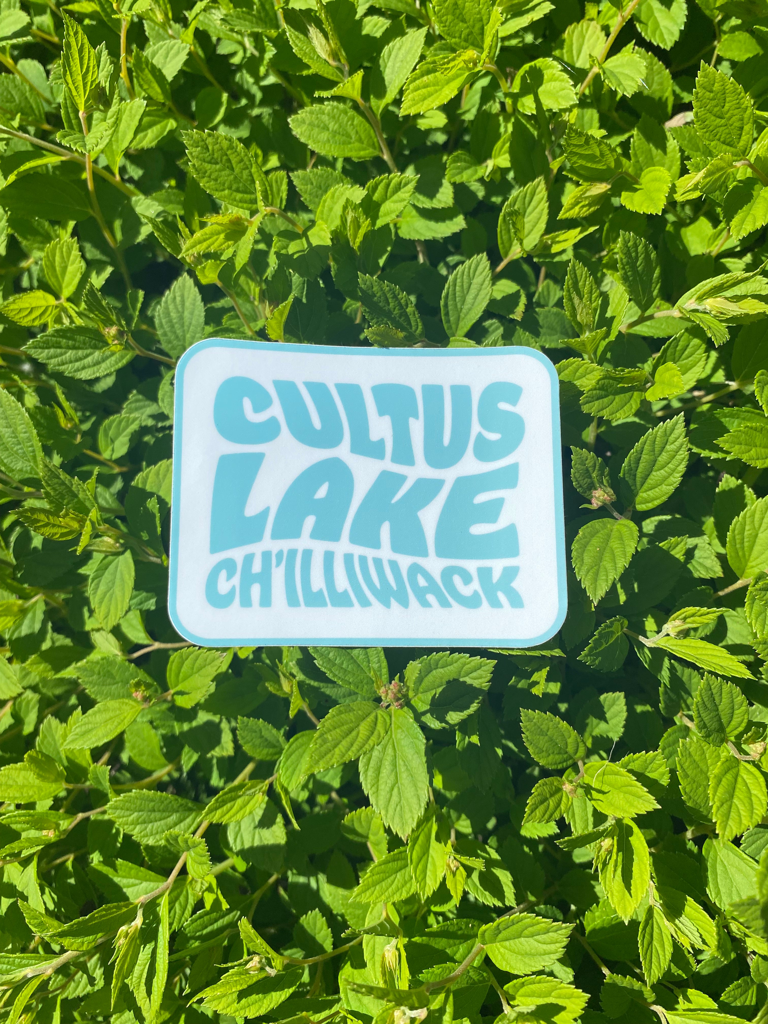 Cultus Lake Sticker