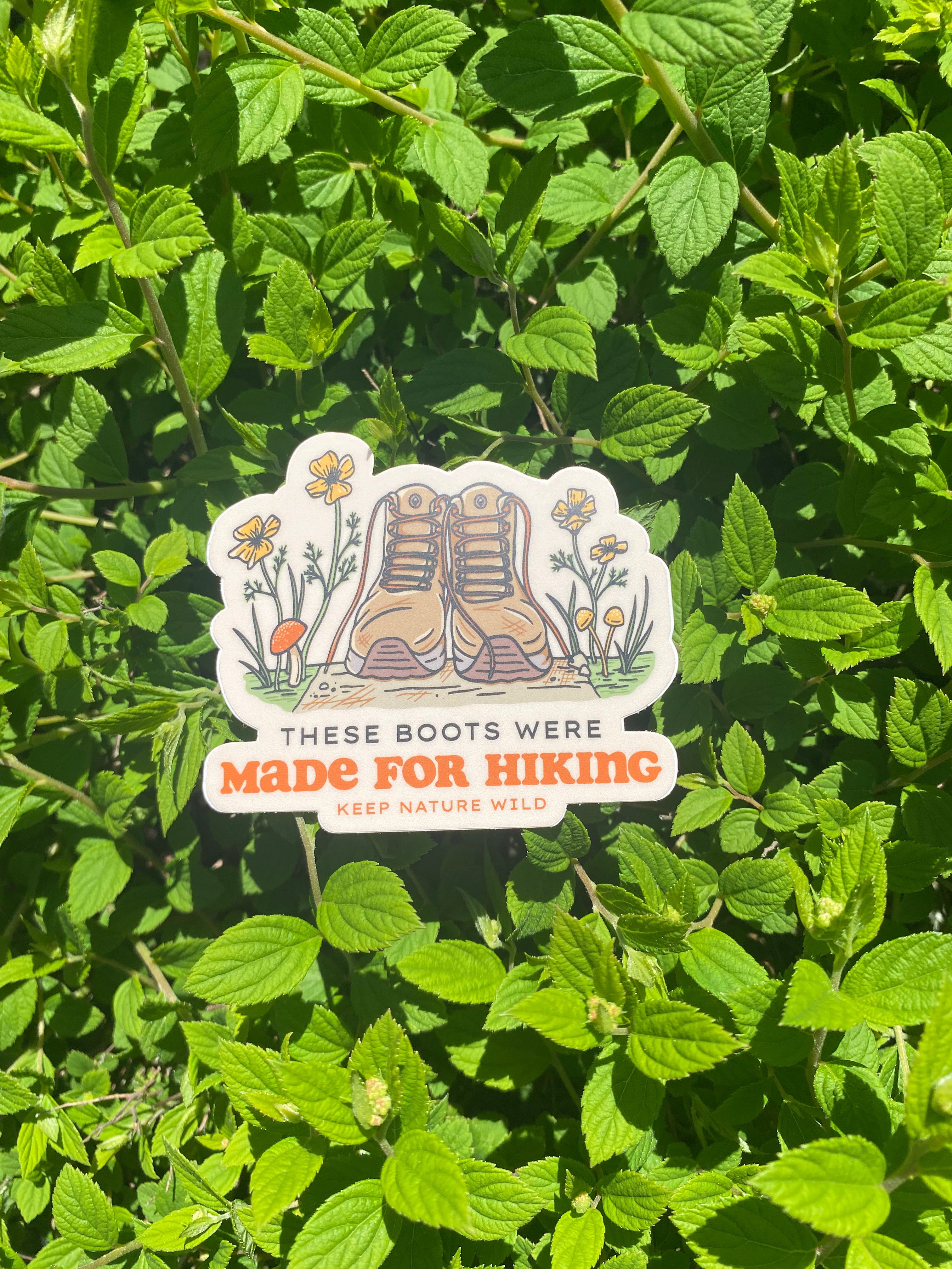 Made For Hiking Sticker