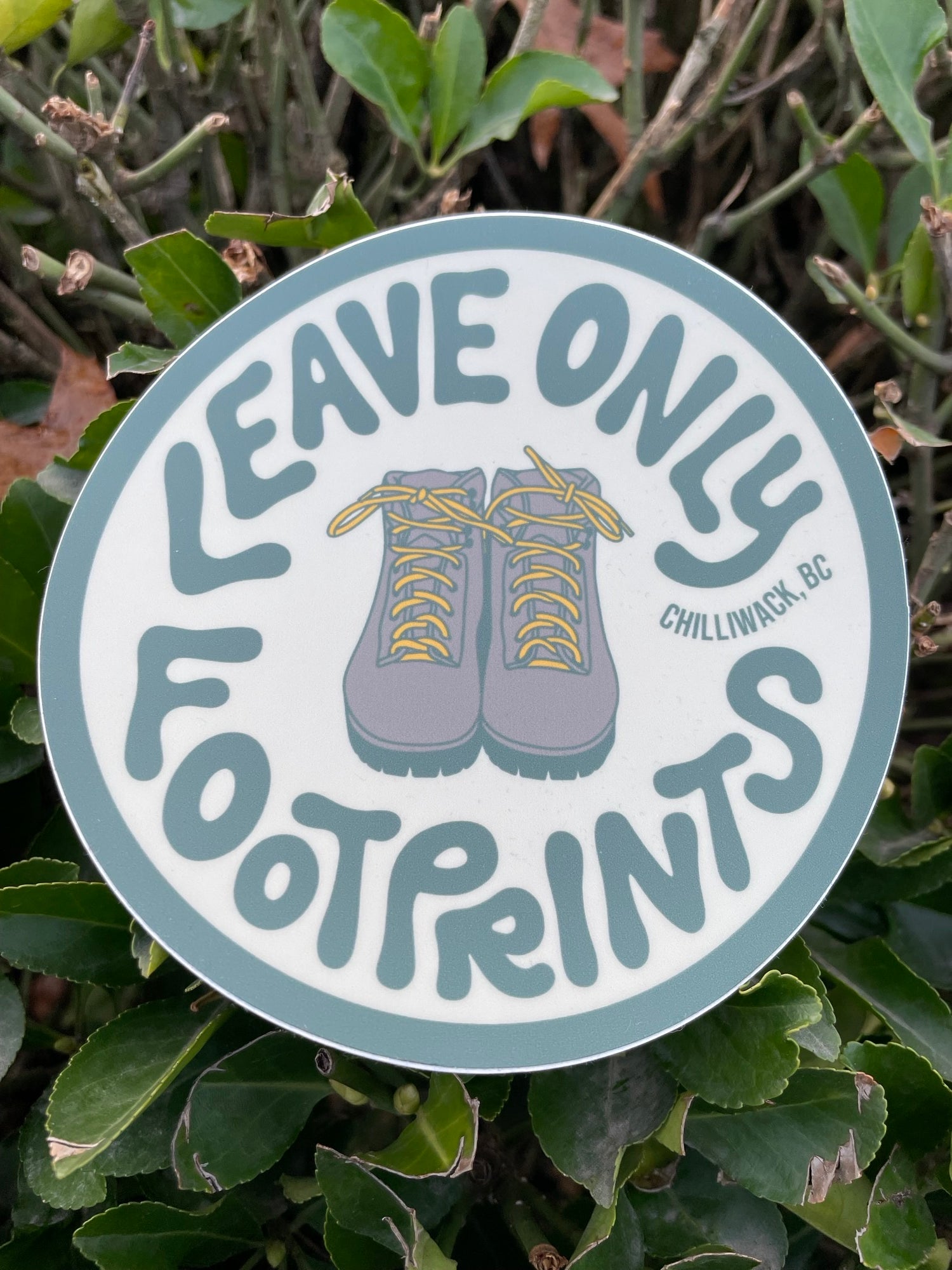 Leave Only Footprints - Small
