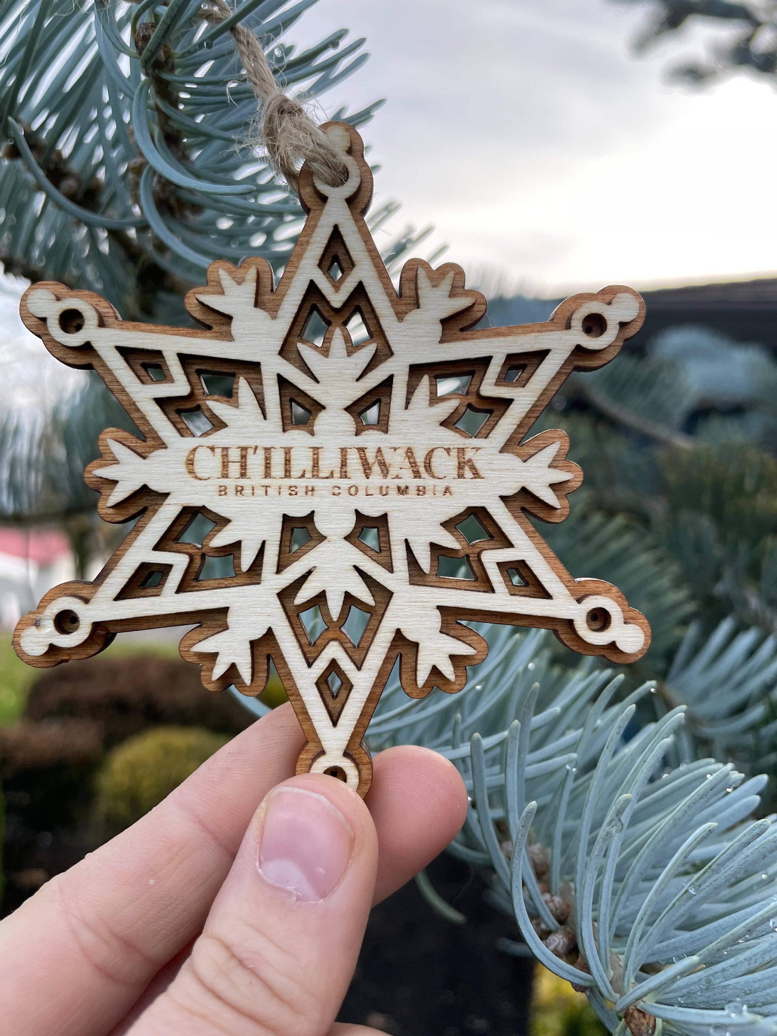Chilliwack Snowflake Ornament