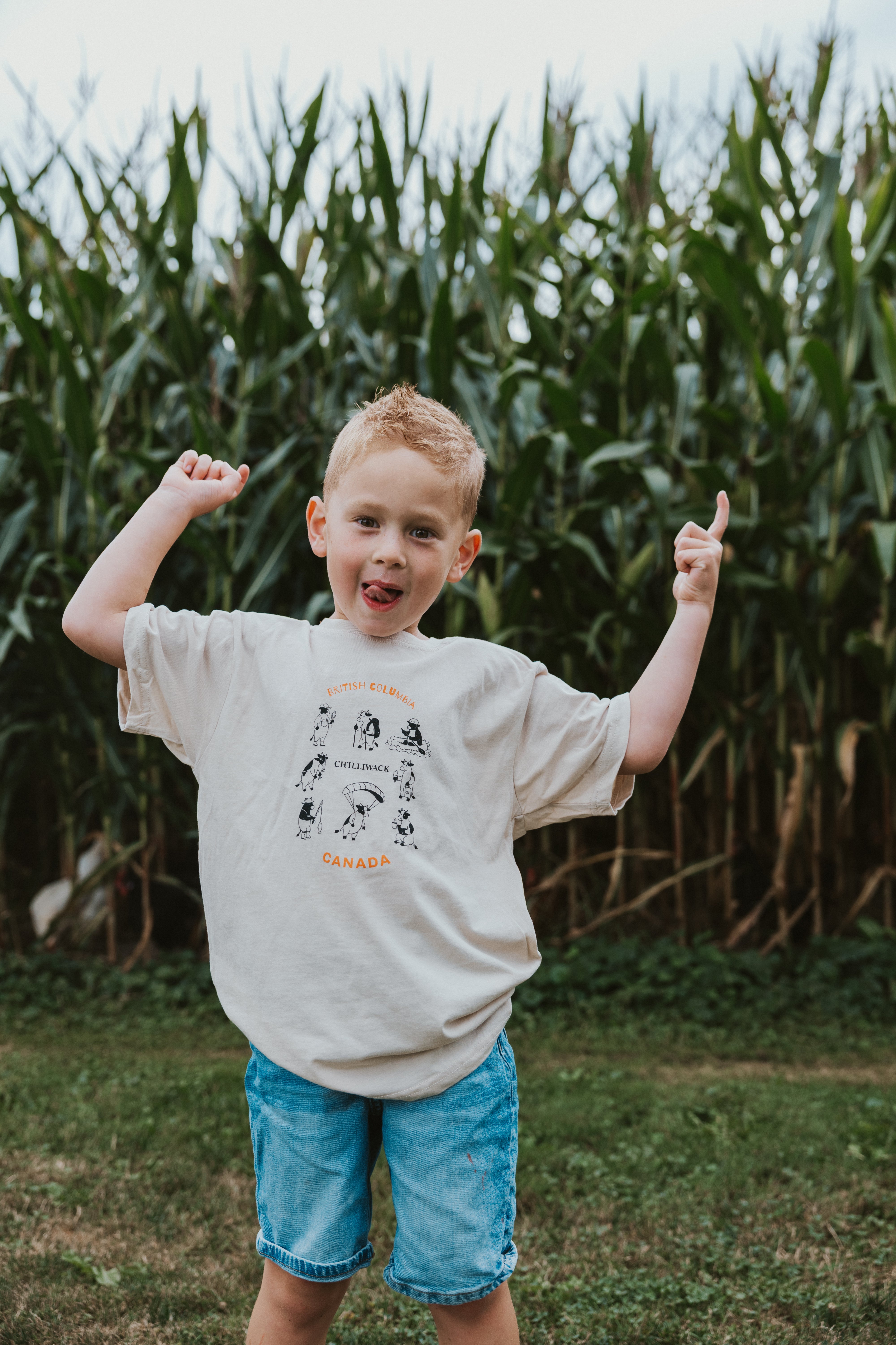 Kids Cow Tee