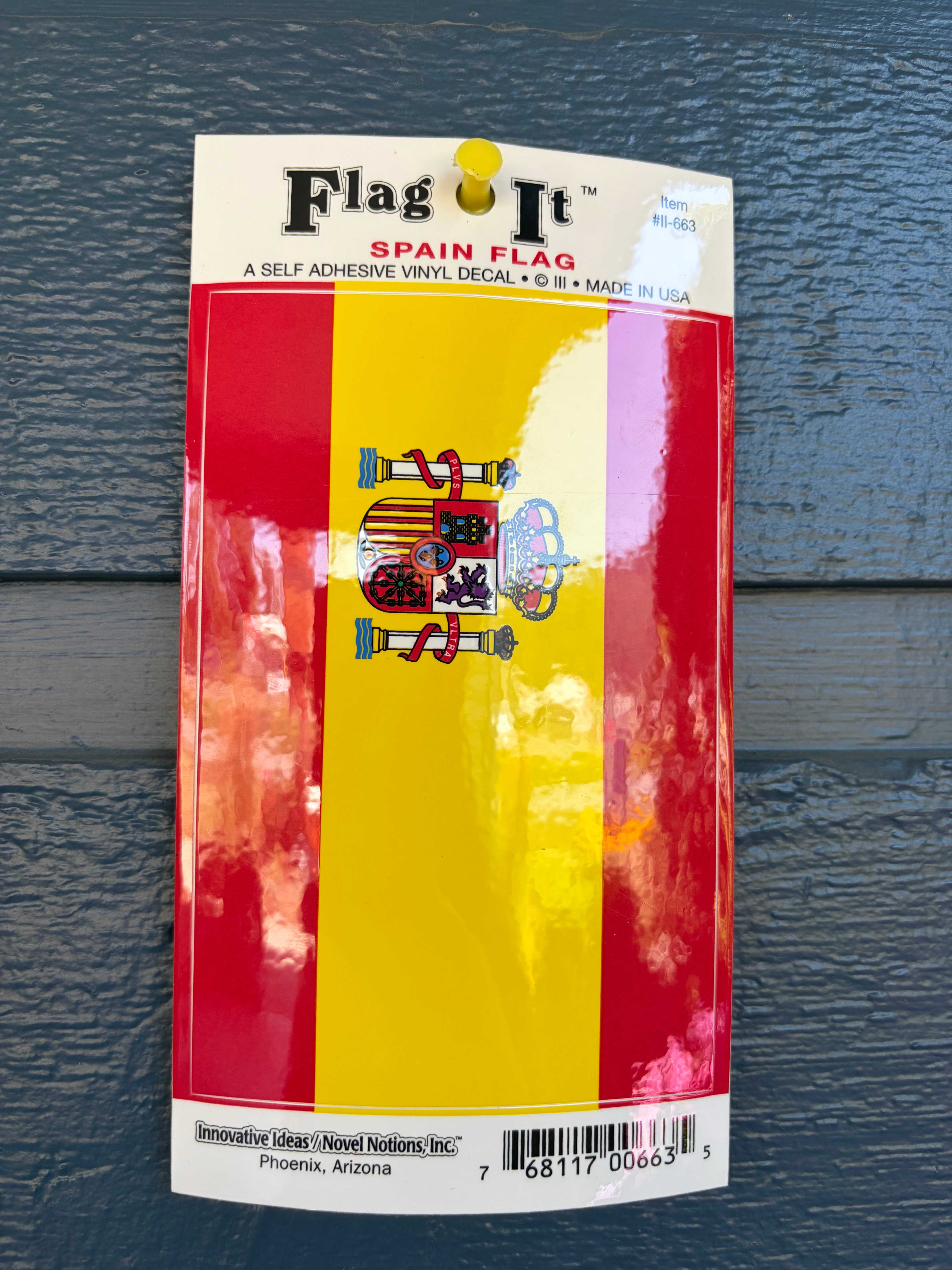 Spain Vinyl Decal