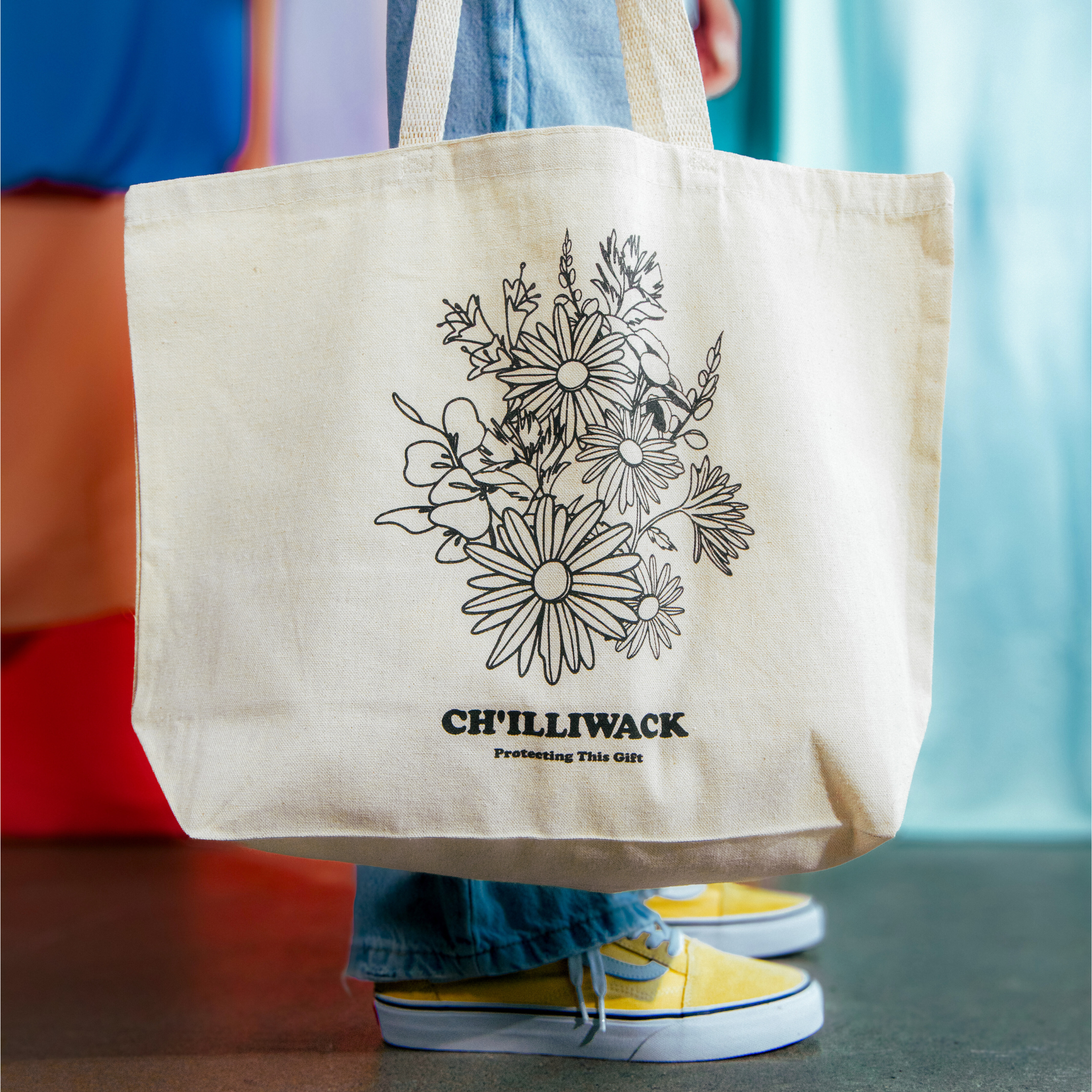 Chilliwack Wildflower Tote Bag